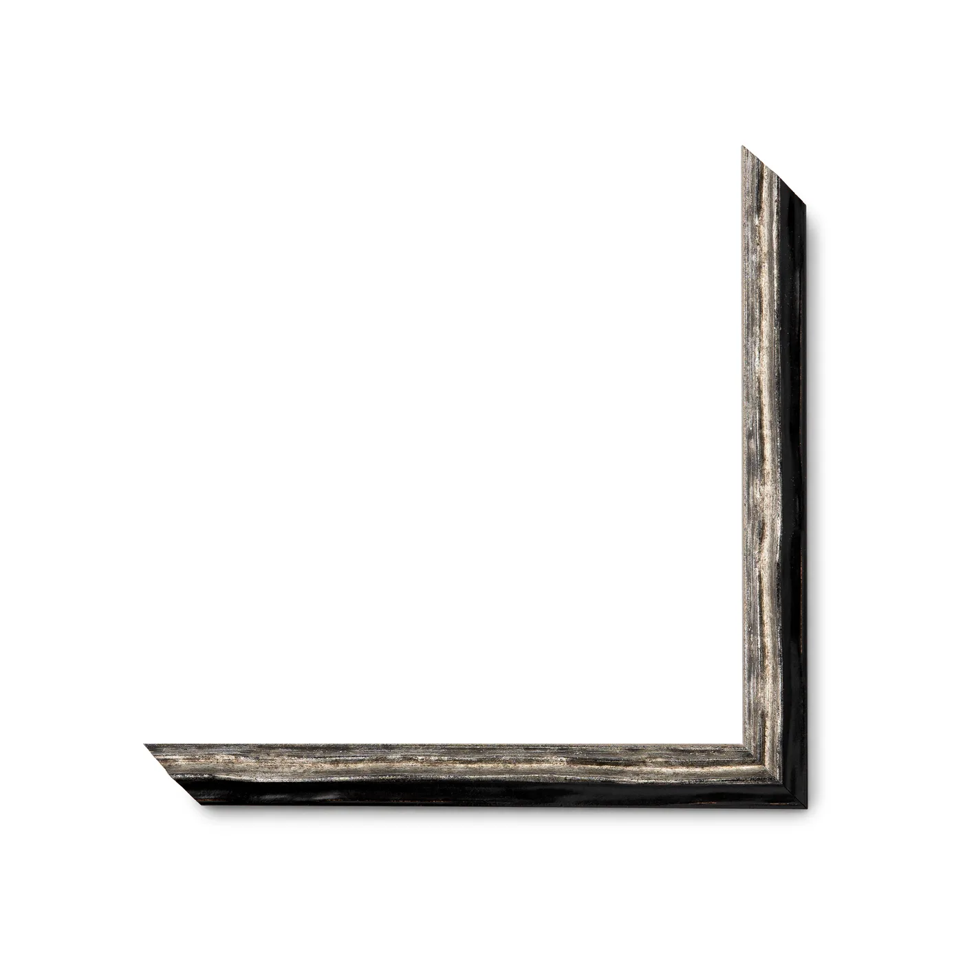 5/8" Black Coffee w/Silver Panache