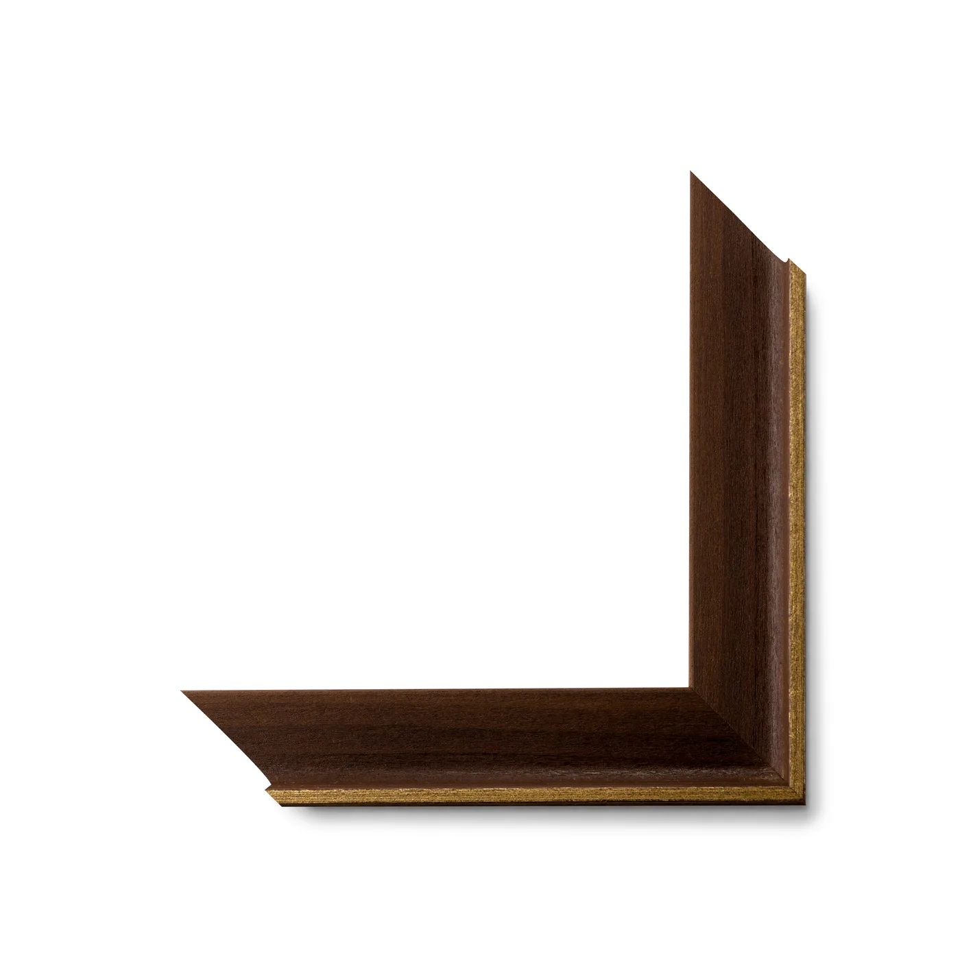 3/16" Svelte Walnut w/Gold Floater
