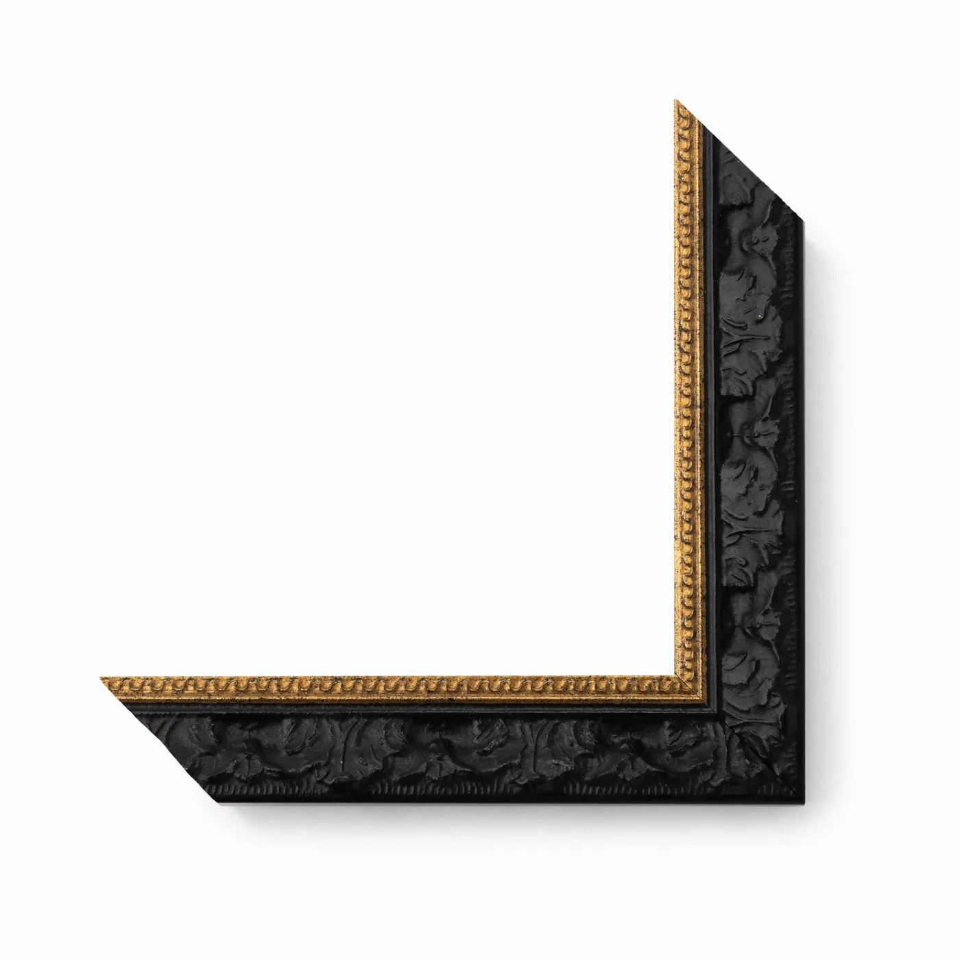 1-5/16" Black w/Gold Lip Fenice