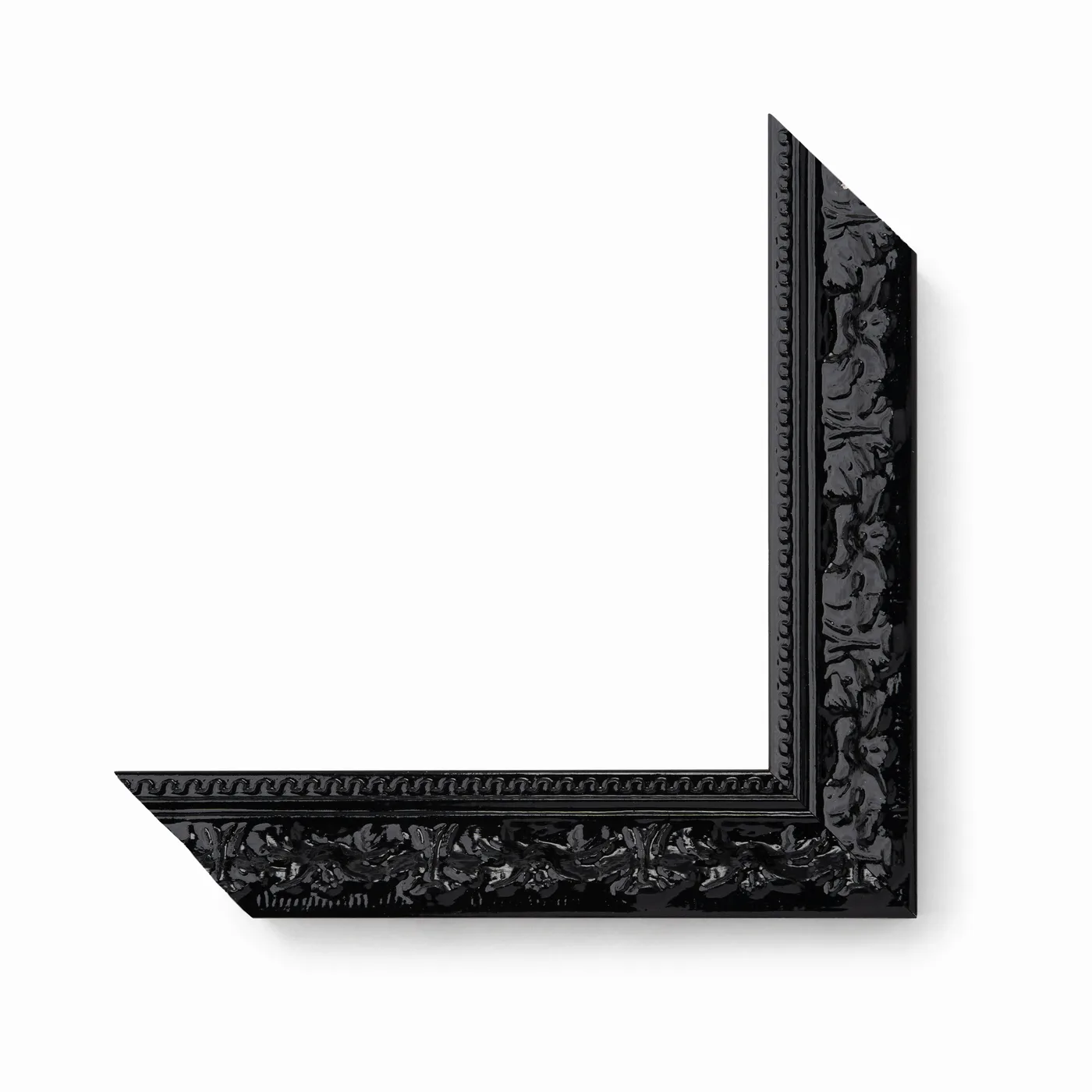 1-3/8" Black Lacquer