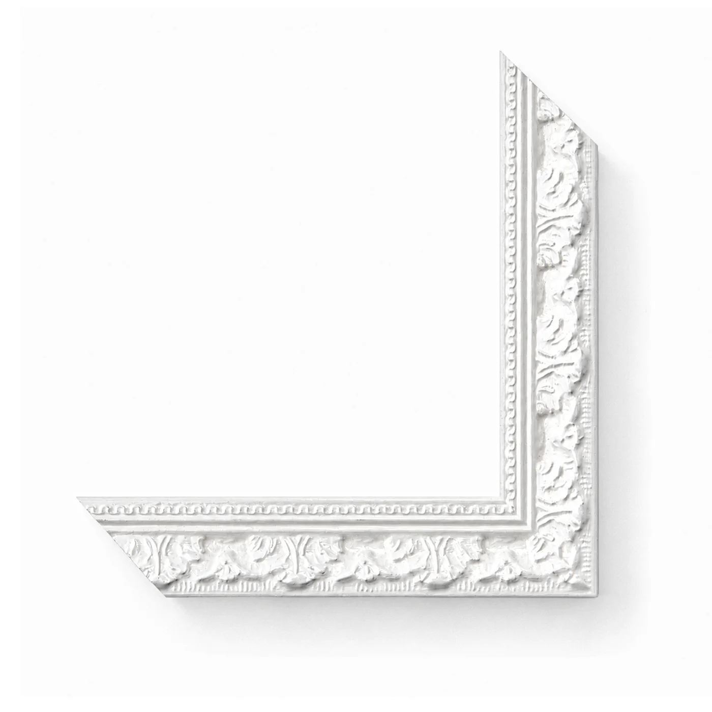 1-3/8" White Lacquer