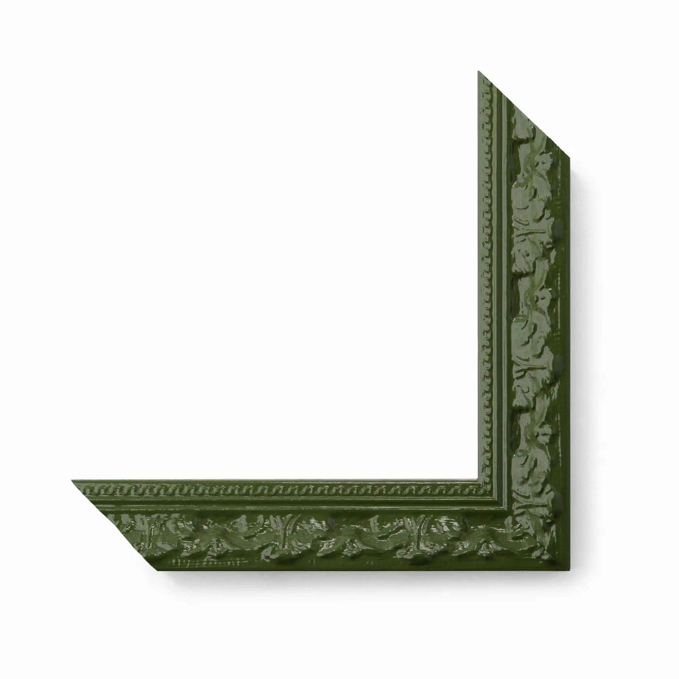 1-3/8" Mossy Green Lacquer