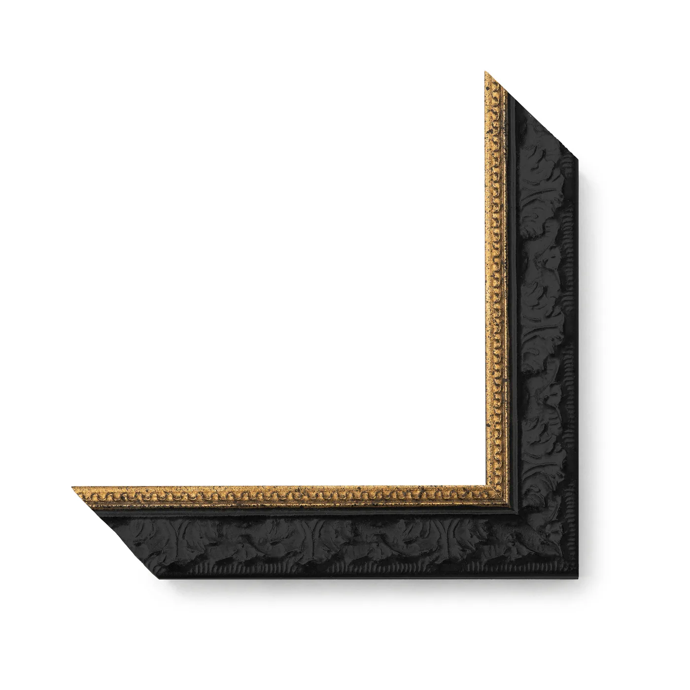 1-5/16" Black w/Gold Lip Fenice