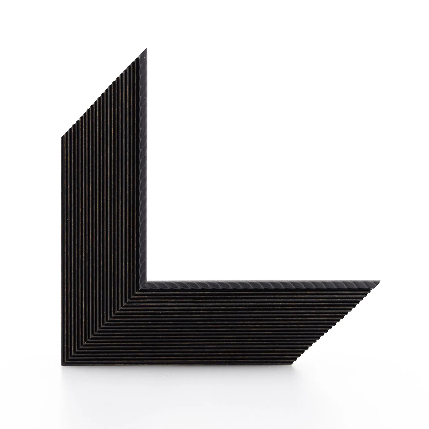 2-1/4" Colonna Gilded Black