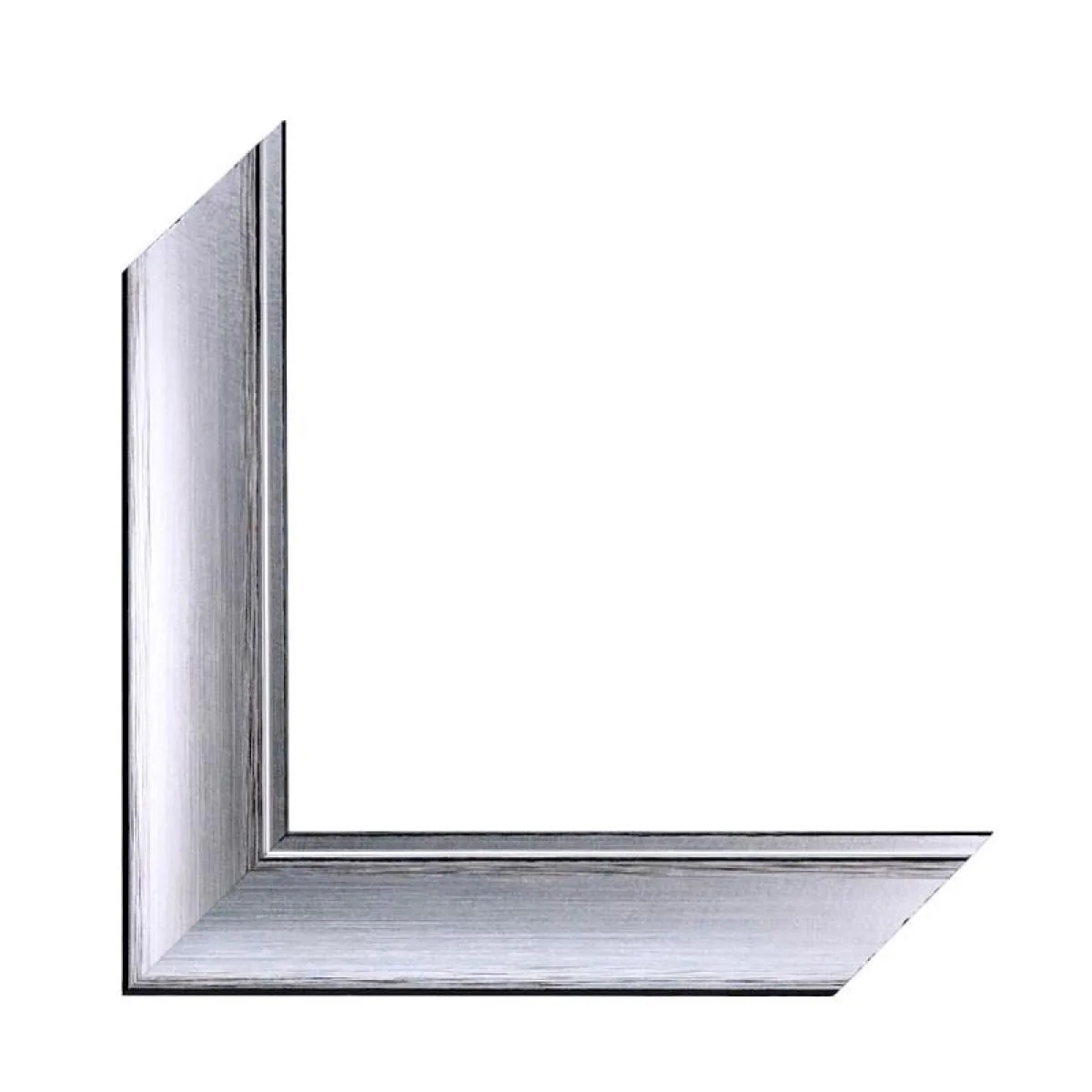 1-3/8" Ironworks Silver Slant